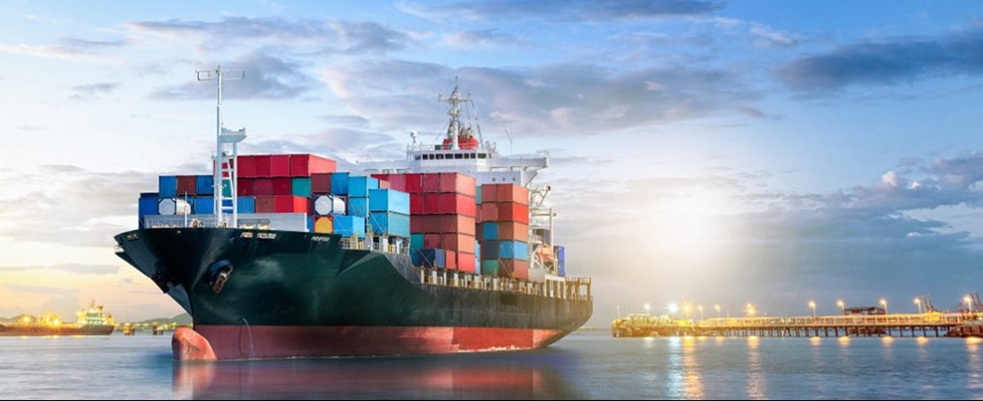 Container Ship with GBL